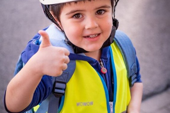 jonge fietser